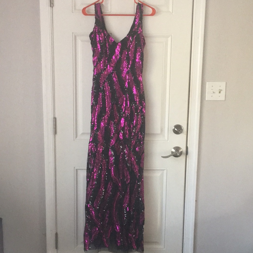 Long sequin dress